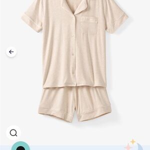 Little Sleepies Beige Pajama Set